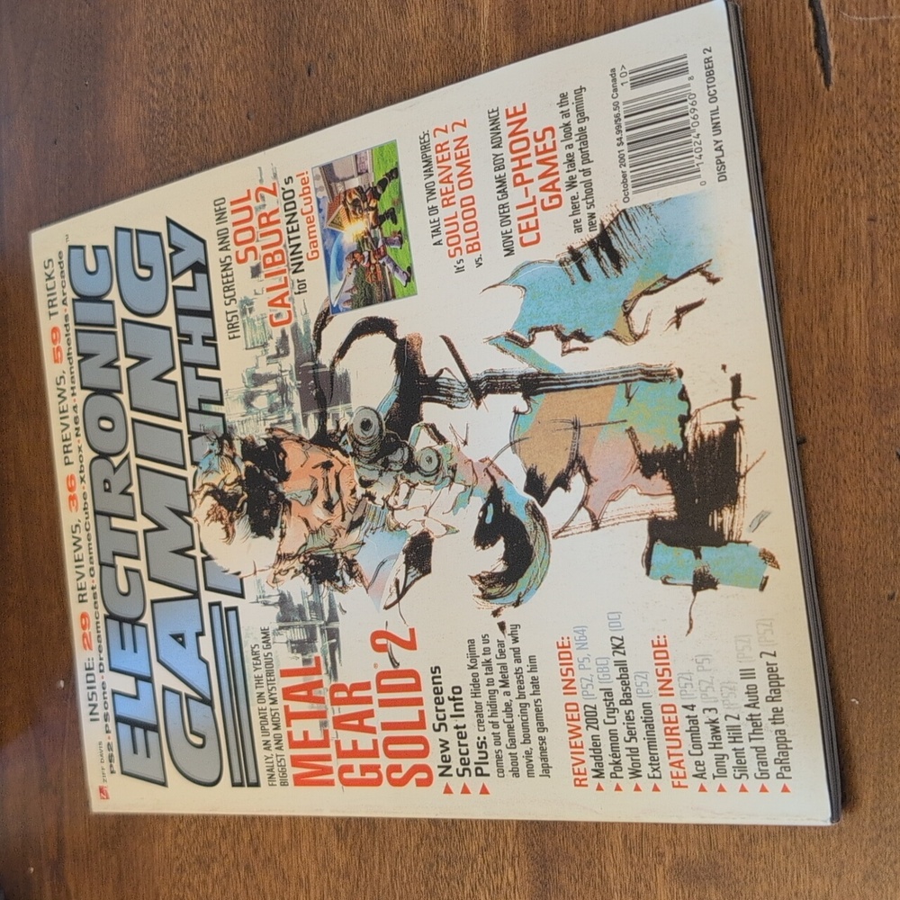 Electronic Gaming Monthly October 2001